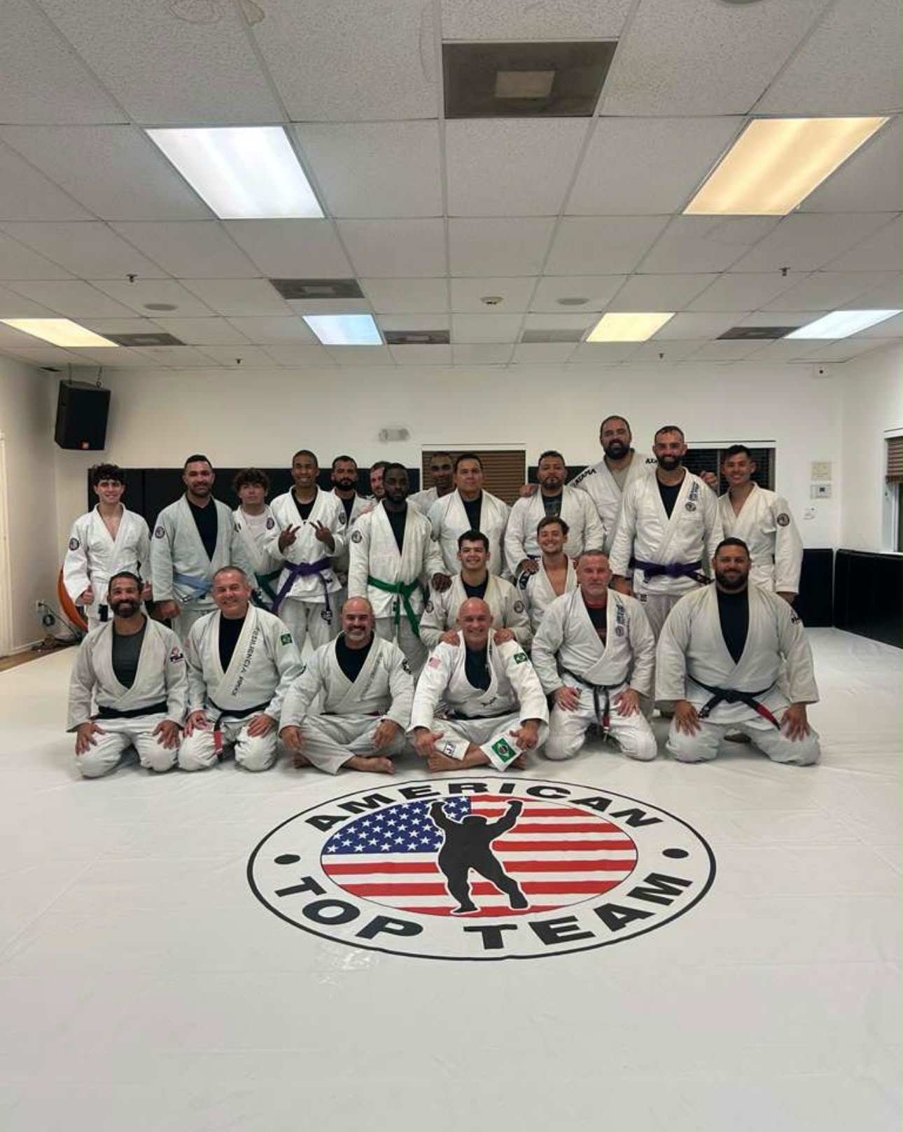 ATT West Pines black belts and coaching staff
